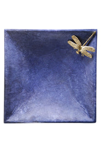 Lapis Platter - Deer or Dragonfly