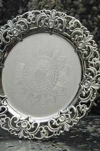 Silver Filigree plate