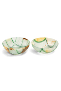 Luna mosaic bowl – Jade