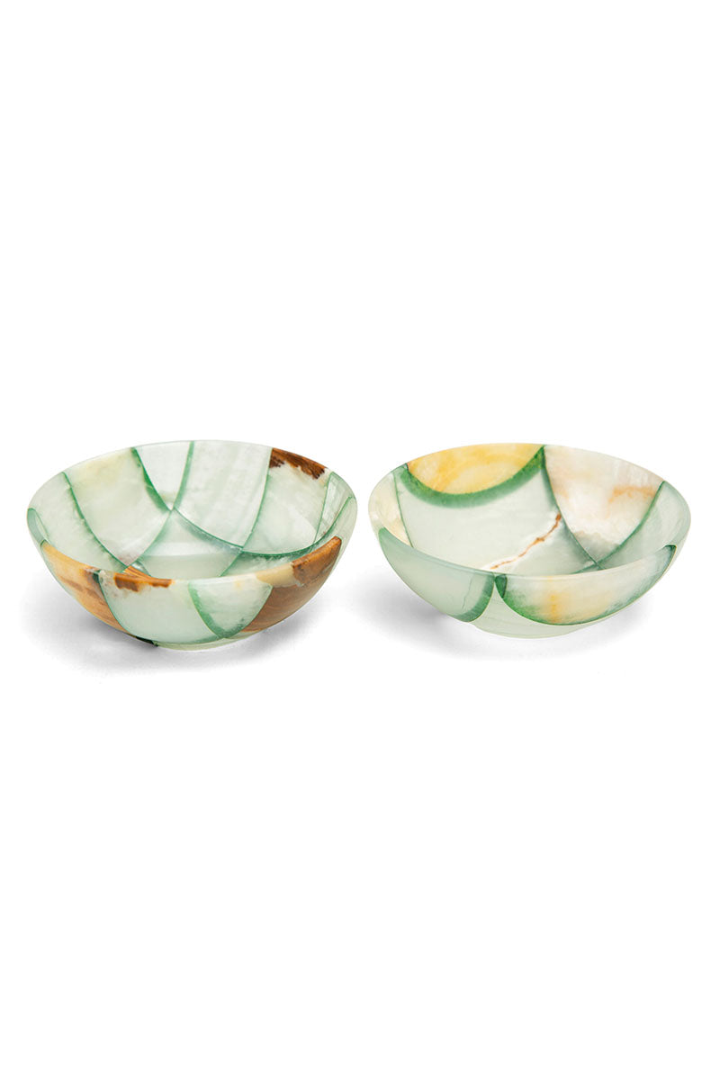 Luna mosaic bowl – Jade